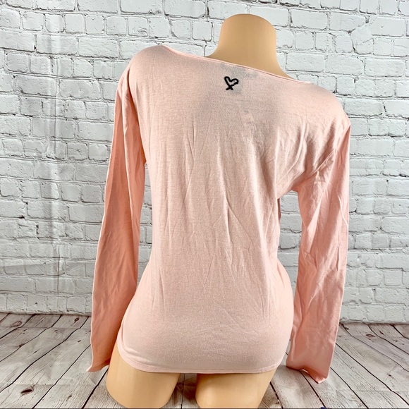 VS Victoria’s Secret LOVE Bling Lounge Shirt - Picture 6 of 8